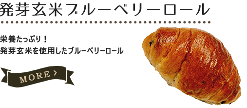 発芽玄米ブルーベリーロール